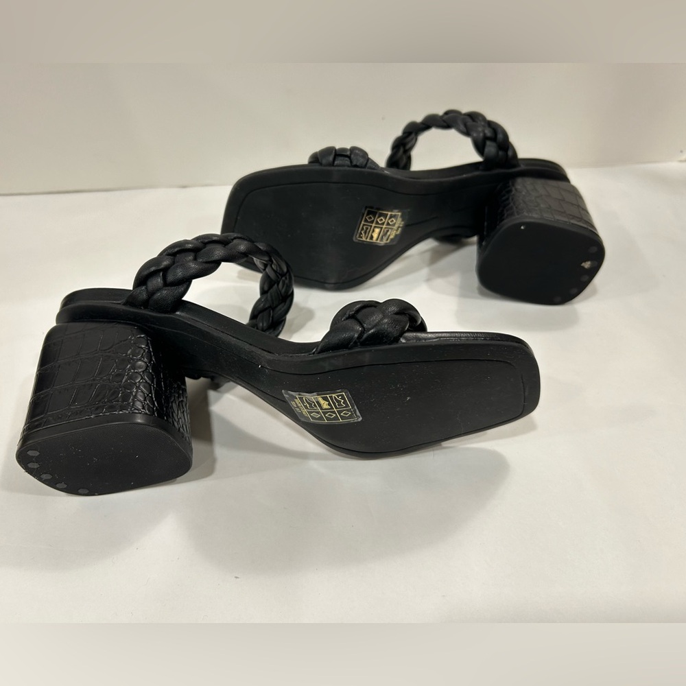 DOLCE VITA Black Natie Sandal - Size 8.5 - Picture 15 of 15